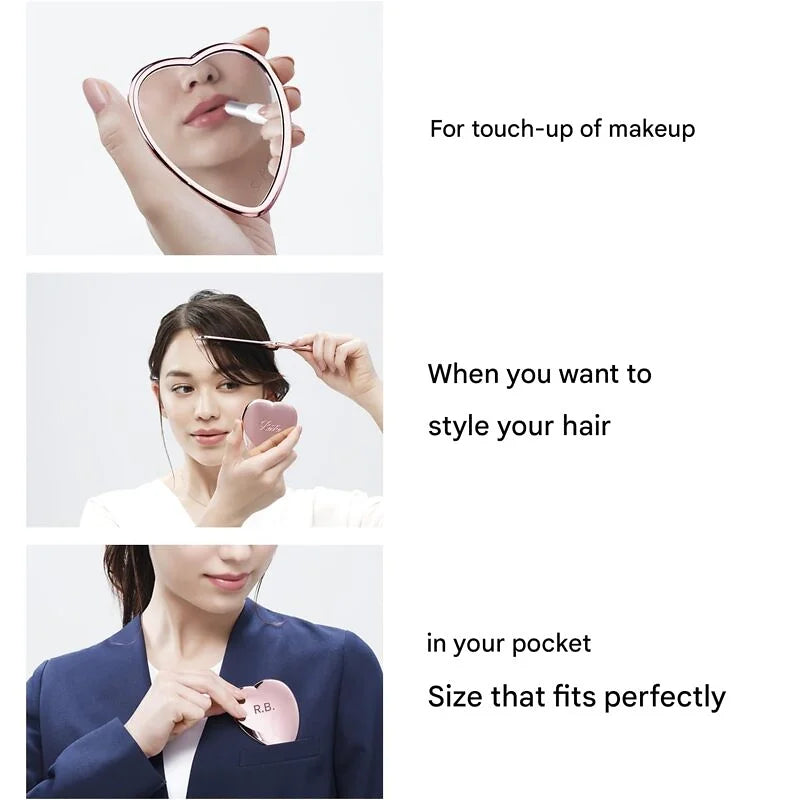 ReFa HEART MIRROR – Portable Beauty Mirror