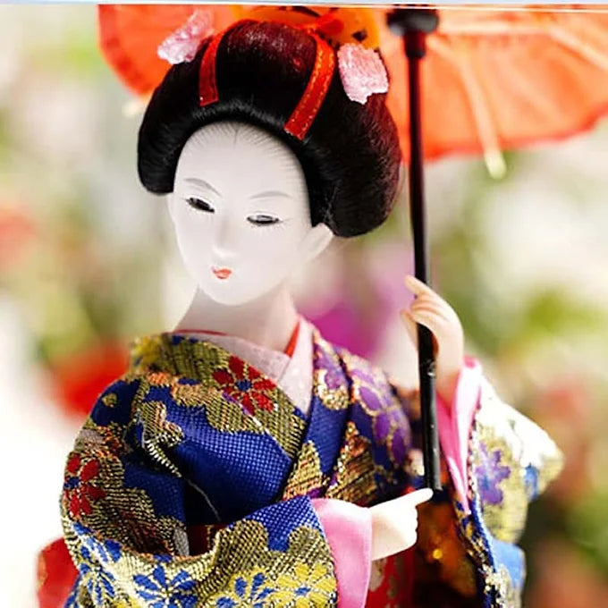 Japanese Geisha Maiko Doll – Elegant Oriental Souvenir (11.8 inches / 30 cm)