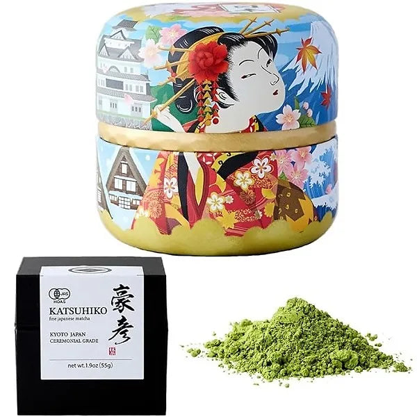 KATSUHIKO Organic Matcha is a premium, ceremony-grade matcha crafted by Gohiko, a Kyoto tea artisan family founded in 1751. 