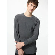 U HEATTECH Crew Neck T-Shirt (9/10 Sleeves) 479432 Japan best brand