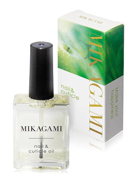 MIKAGAMI Nail Oil, 5 Moisturizing Ingredients, 0.5 fl oz (14 ml)