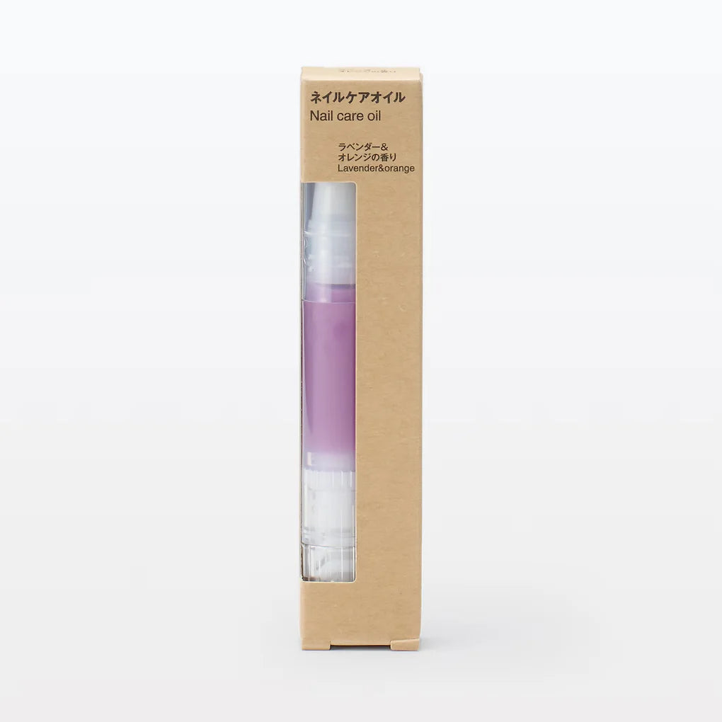 Muji Nail Care Oil – Lavender & Orange Scent (3.2 g)