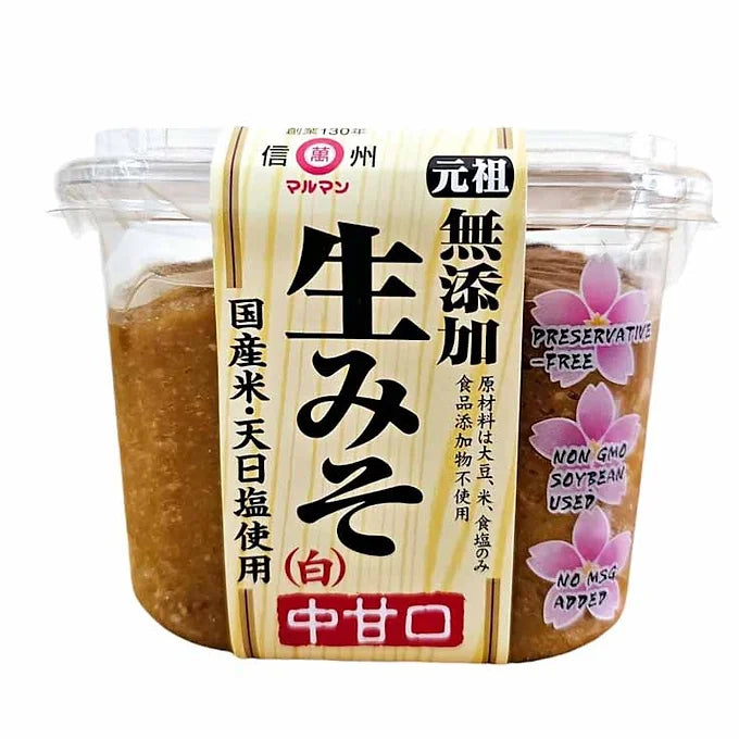 Maruman Yeast Bacteria Living! Additive-Free White Miso – 26.5 oz (750 g)