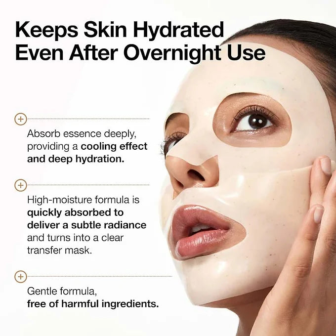 ANUA Rice 70 Grow Collagen Face Pack (4 Sheets)