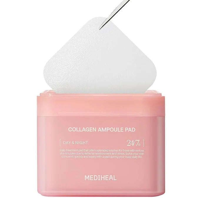 MEDIHEAL Square Toner Pads | 100 Sheets (6.7 fl oz / 170 ml)