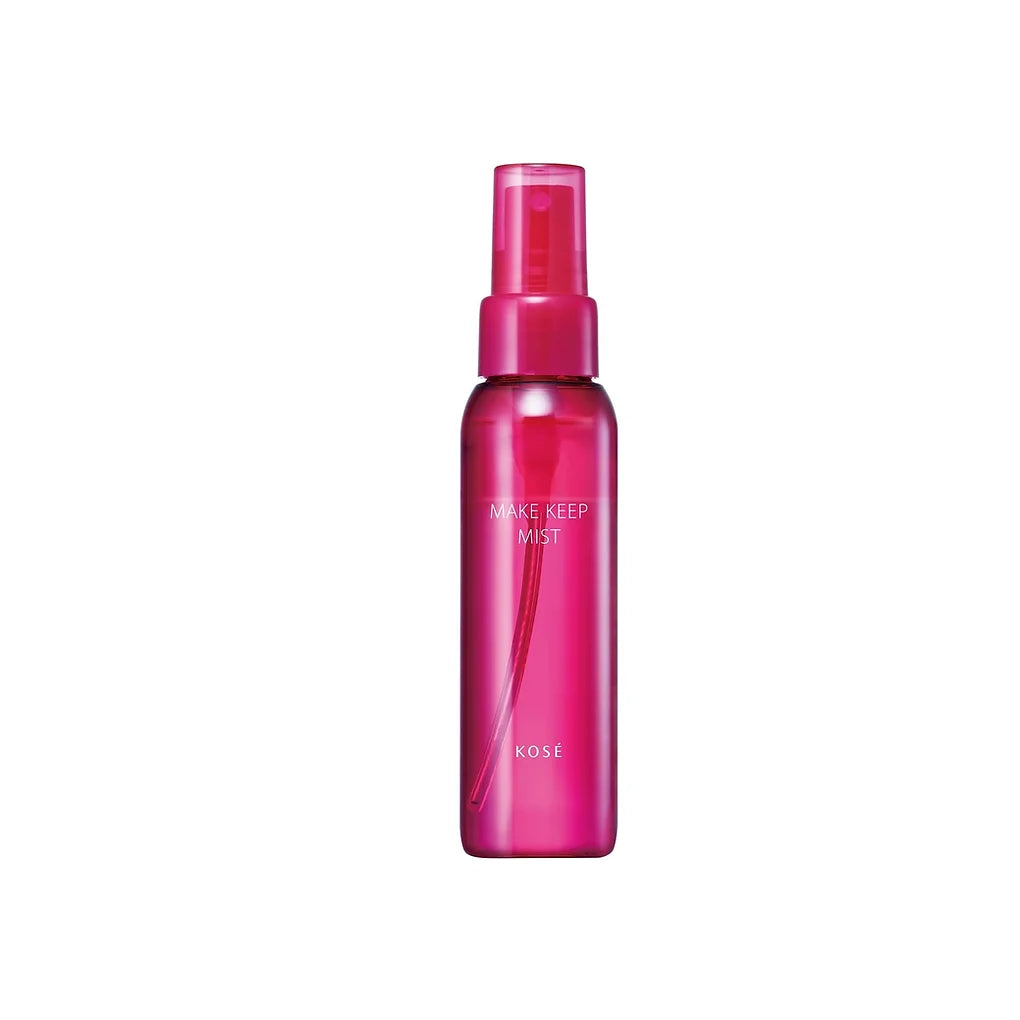KOSÉ Make Keep Mist EX+ is an advanced makeup-fixing mist designed to lock in your look and keep makeup fresh all day.