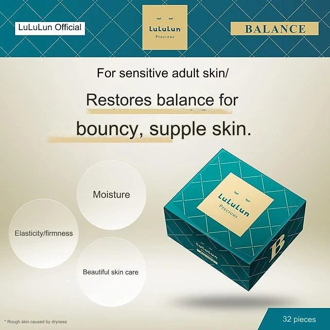 Lululun Precious Balance Sheet Mask (32 Sheets) Japan