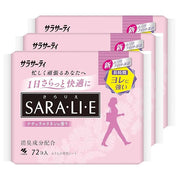 Sarasati Sararie Natural Linen Scent Panty Liner Sheets – 72 Liners x 3 Packs