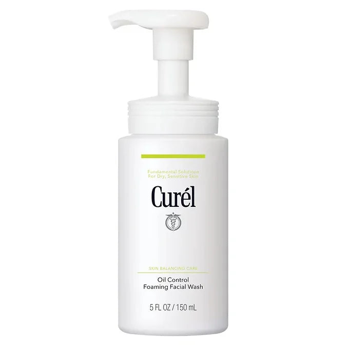 Oil Control Foaming Face Wash CUREL
