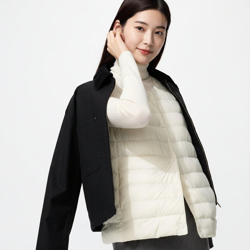 U Pufftec Compact Vest 487405/478569 Japan best brand