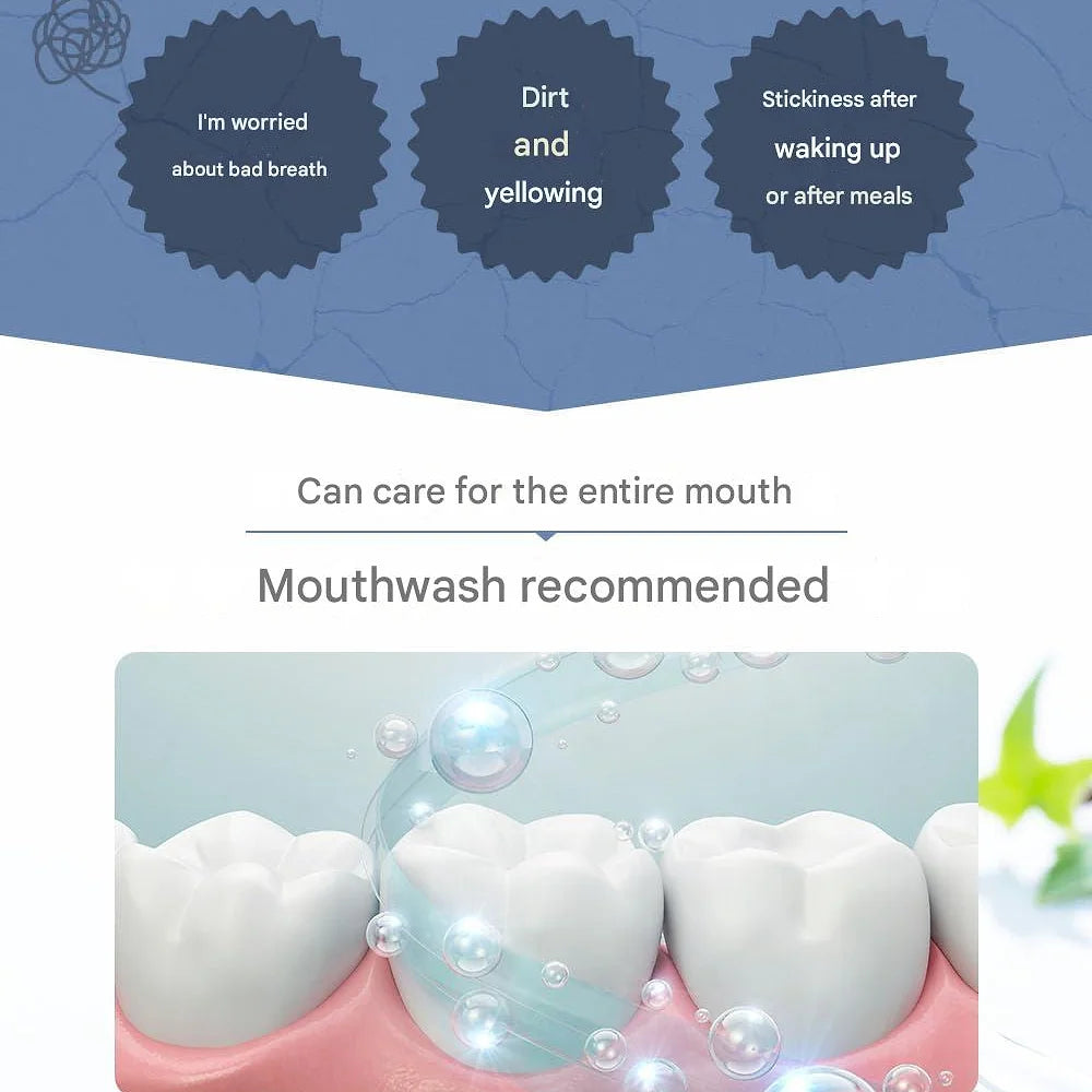 WHITH WHITE Whitening Mouthwash, Bad Breath Care 10.1 fl oz (300 ml)