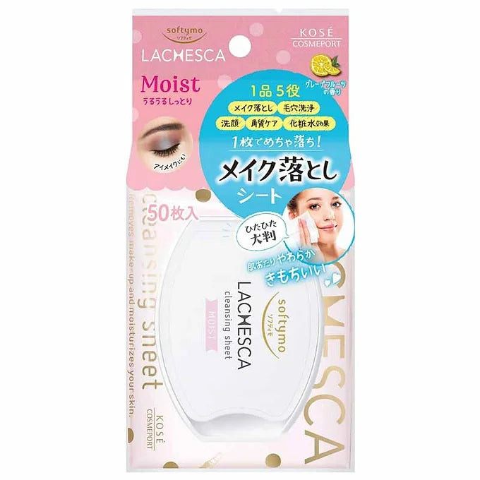 Softymo Lachesca Water Cleansing Sheet Clear – 50 Sheets