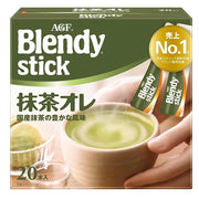 AGF Blendy Stick Matcha Ole – Powdered Matcha, 20 Sticks