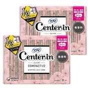 Sofy Center-In Compact 1/2 Unscented Sanitary Pads with Wings 2packs