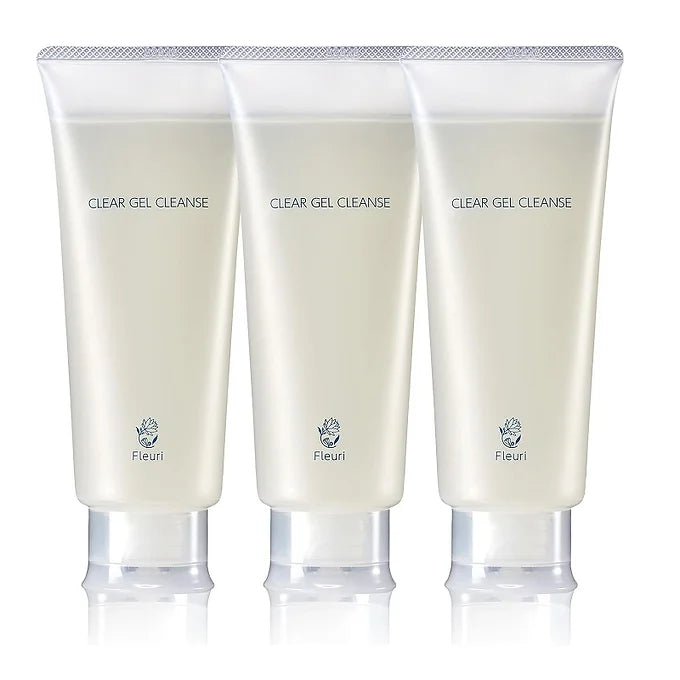 Fleuri Clear Gel Cleanse | Gentle Pore Care Makeup Remover | 5.3 oz (150 g)