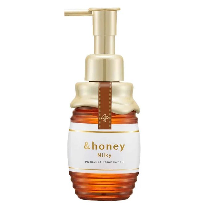 &honey Milky Precious EX Repair Hair Oil, 3.1 fl oz (105 ml) – Damage Care for M