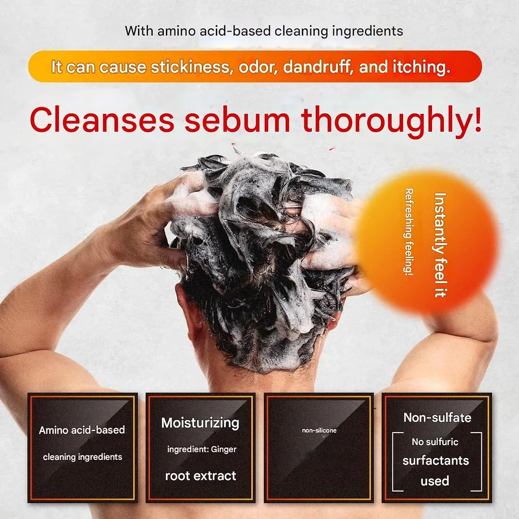 Sunstar MAGMAS Zinc Introduction Shampoo Volume Up & Scalp Care Men's