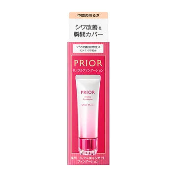 Prior Wrinkle-Improving & Instant Coverage Medicated Foundation