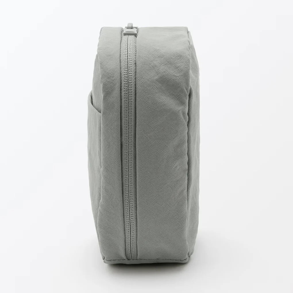 Wide-Open Square Pouch Muji