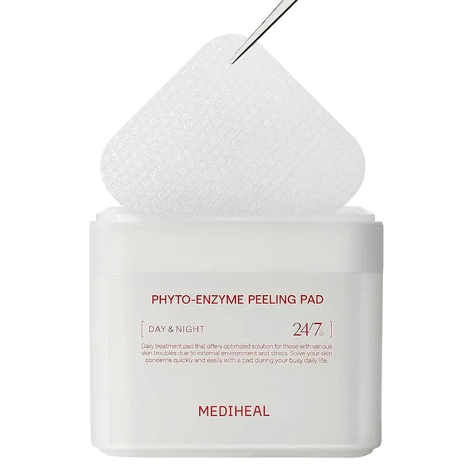 MEDIHEAL Square Toner Pads | 100 Sheets (6.7 fl oz / 170 ml)