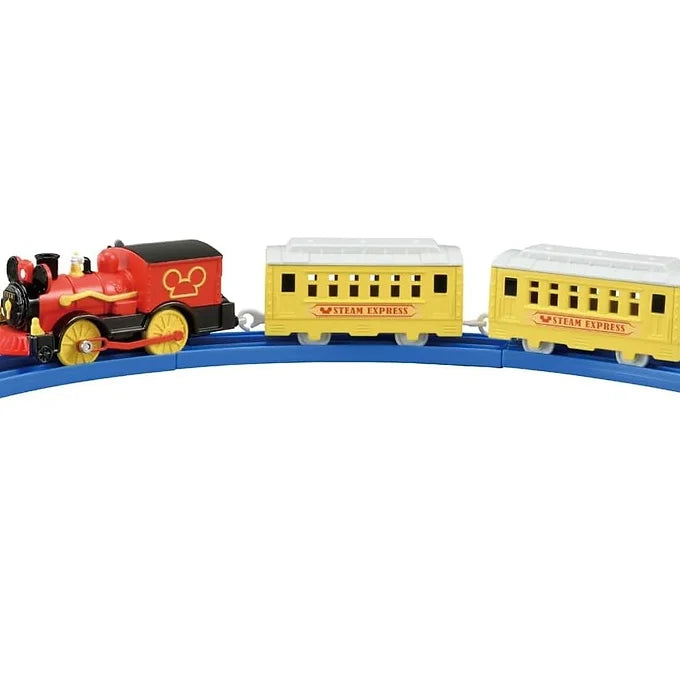Takara Tomy Plarail S-13 Mickey Mouse Poppo Tank Engine Train