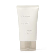 The Muji Hair Wax Soft Type is part of a skincare-inspired haircare series made with 100% naturally derived ingredients* for both scalp and hair.