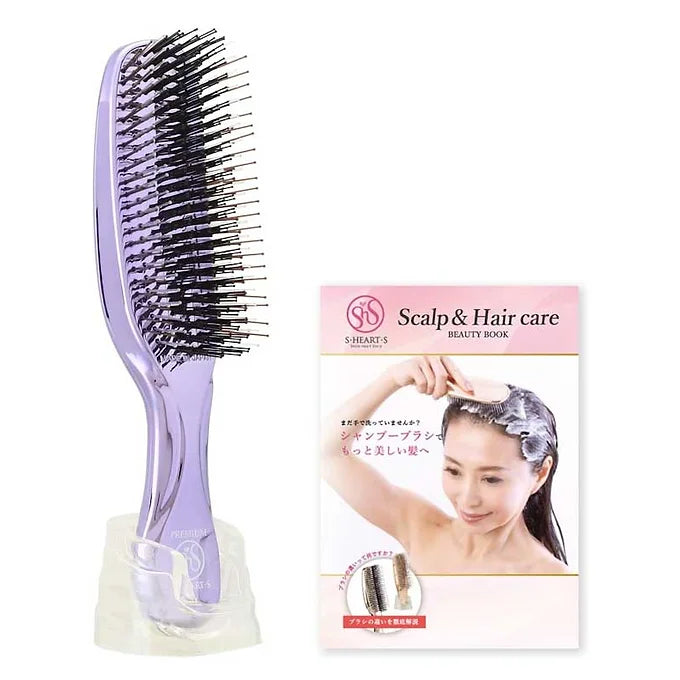 S HEART S Scalp Brush World Premium Long