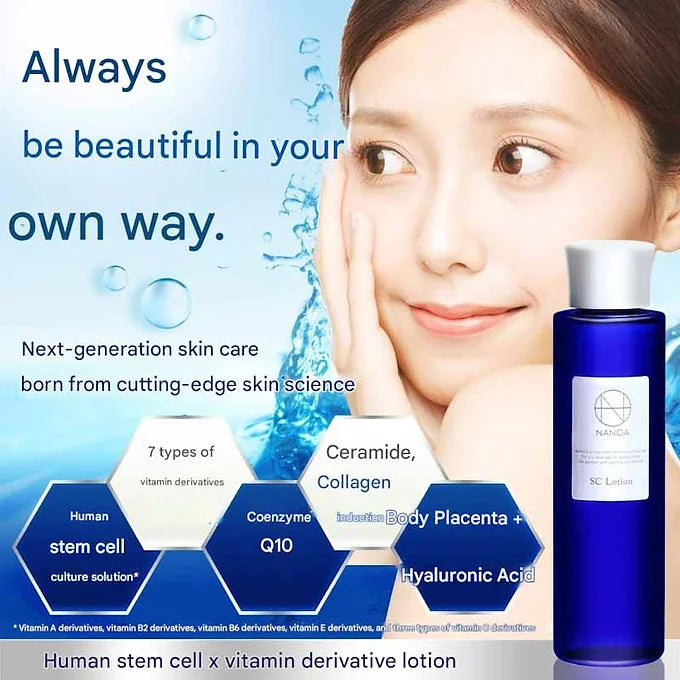 NANOA Human Stem Cell Lotion – EGF + Exosome, 150 ml