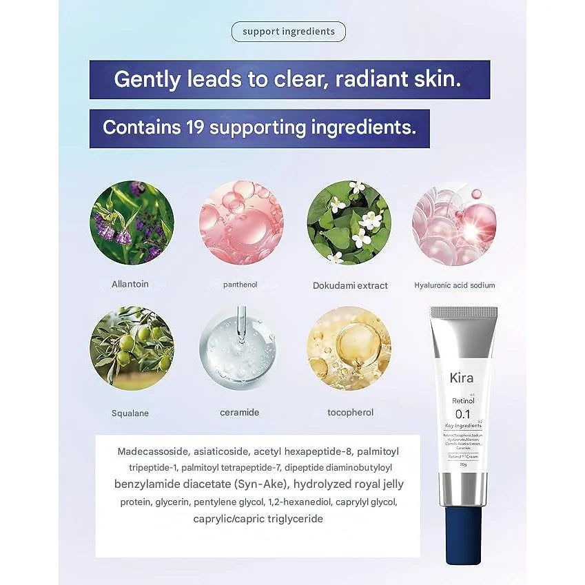 Qiera Retinol 0.1 Cream – 0.7 oz (20 g)
