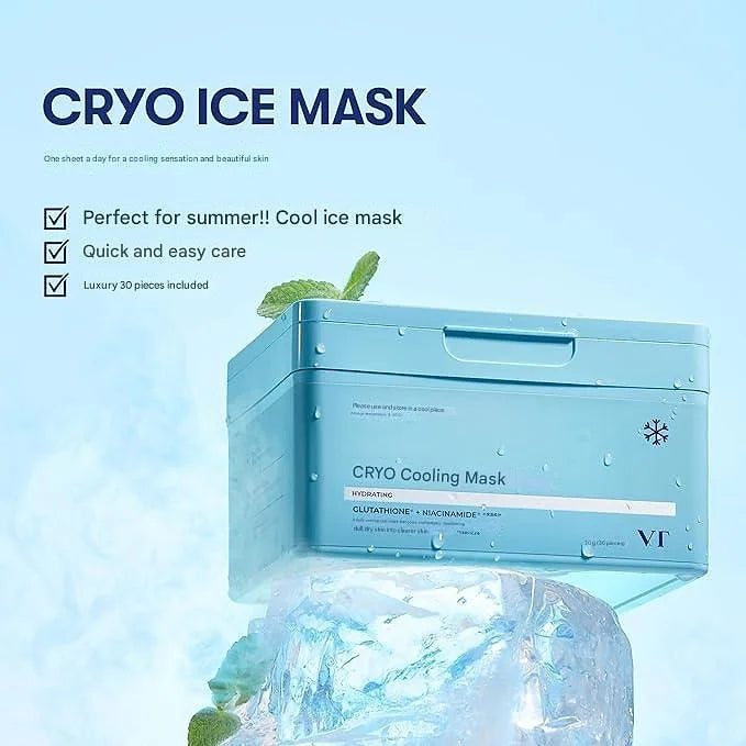 VT COSMETICS Cryo Cool Face Mask (30 Sheets)