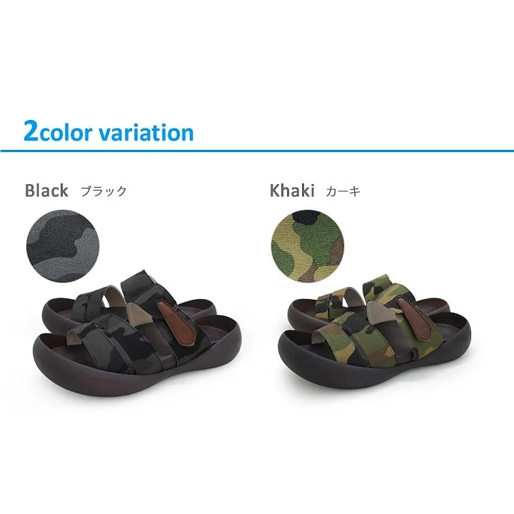 RegettaCanoe CJMB-2508 Men’s Big Foot Light Sandal – Camo
