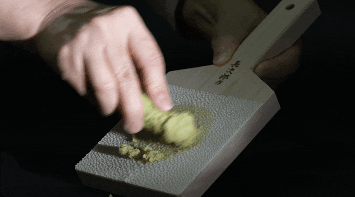 M's Style Chojiro Shark Skin Grater, for wasabi Large, MS-7006 13.8cm x 8.2 cm
