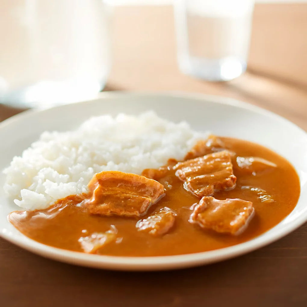 MUJI Global Curry Selection – Prawn Moily, Massaman, Yellow, Green & Mild Pork C