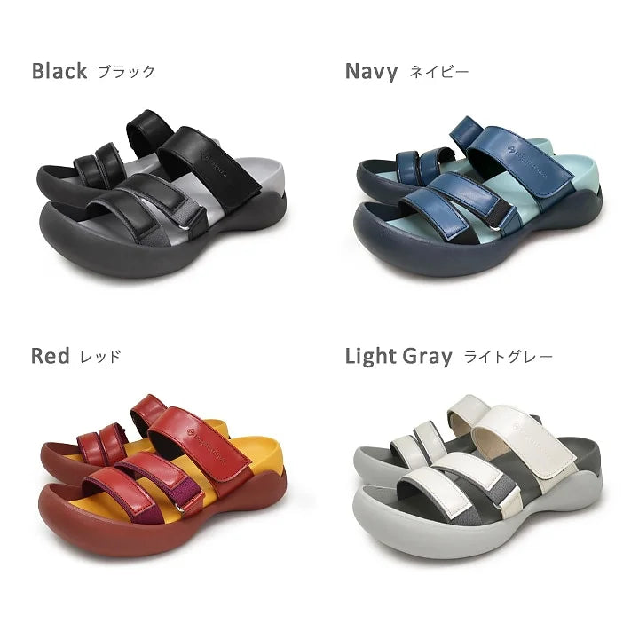 RegettaCanoe CJCH-1000a Covered Heel 3-Strap Sandal