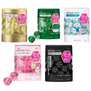 This exclusive Suisai Beauty Clear Powder Wash 5-piece set brings together all variations of the popular enzyme cleansing powders, allowing you to experience customized skincare for every skin concern.
