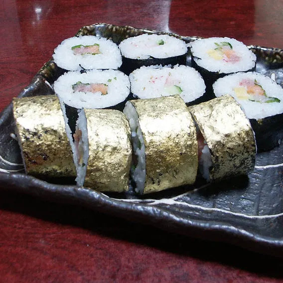 Gold Leaf Roasted Seaweed (Kinpaku Yaki Nori)