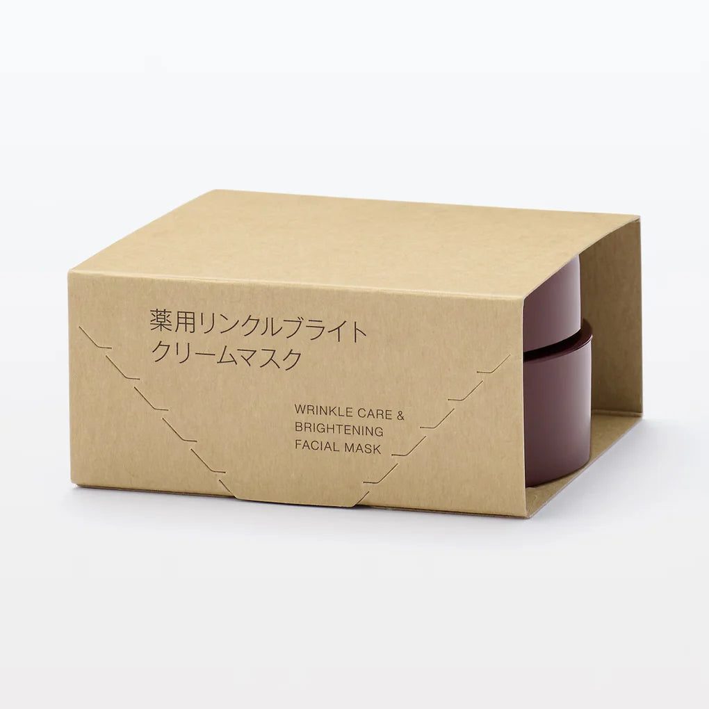 Muji Medicated Wrinkle Bright Cream Mask