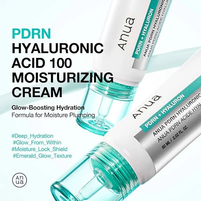 ANUA PDRN Hyaluronic Acid 100 Moisturizing Cream (60 ml)