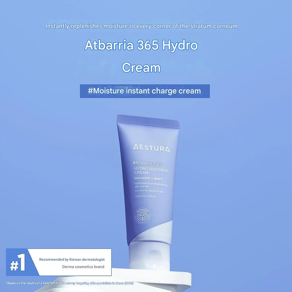 [AESTURA] Atbarrier 365 Hydro Soothing Cream 60ml Korean Cosmetics Moisture