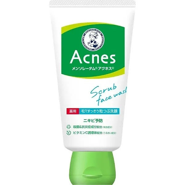 Medicinal Foam Mentholatum Acnes Medicated Face Wash Foam, Rohto, 130 g.