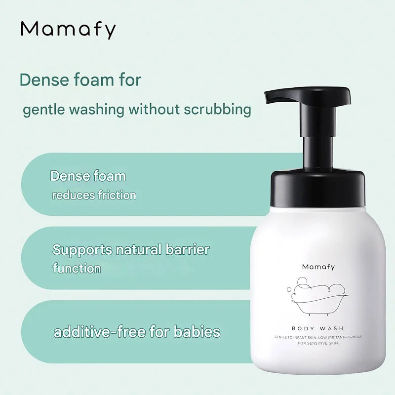 Mamafy Full Foam Body Wash | 15.7 fl oz (450 ml) | Hypoallergenic