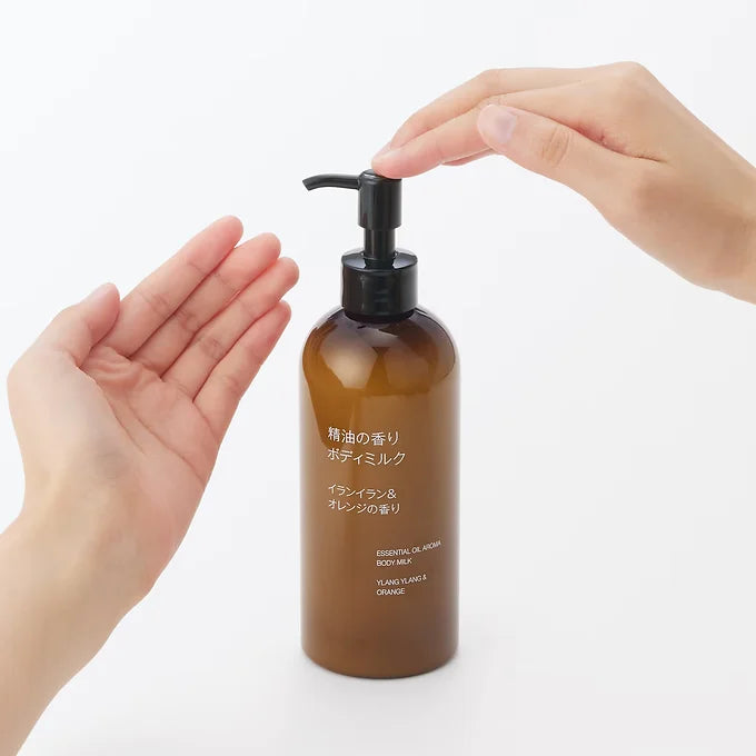 Aromatic Essential Oil Body Milk – Ylang Ylang & Orange | MUJI
