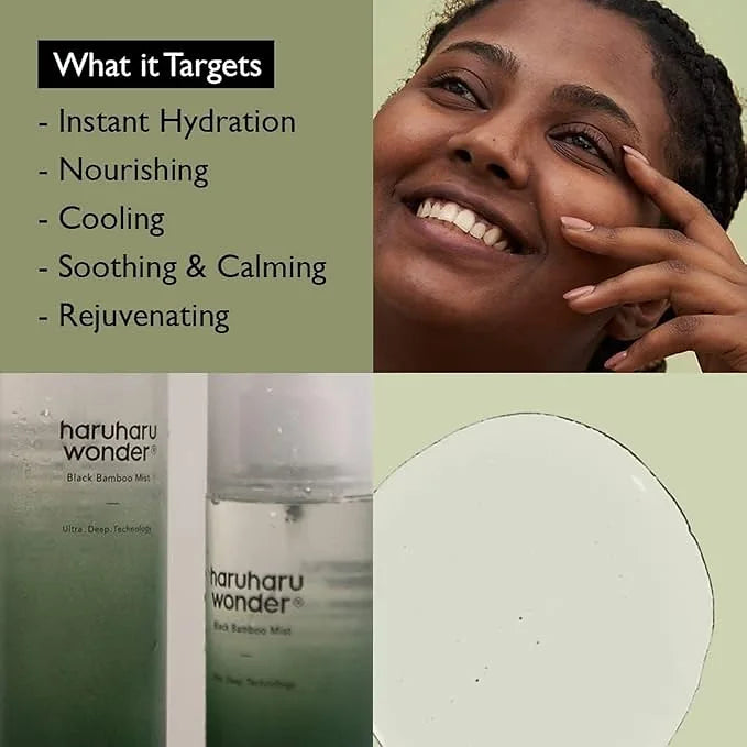 Haruharu Wonder Black Bamboo Mist Lotion – 150 ml (5.1 fl oz)