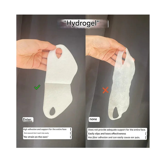 Face Line Mask *Using hydrogel, Tighten, High adhesion, Highly moisturizing