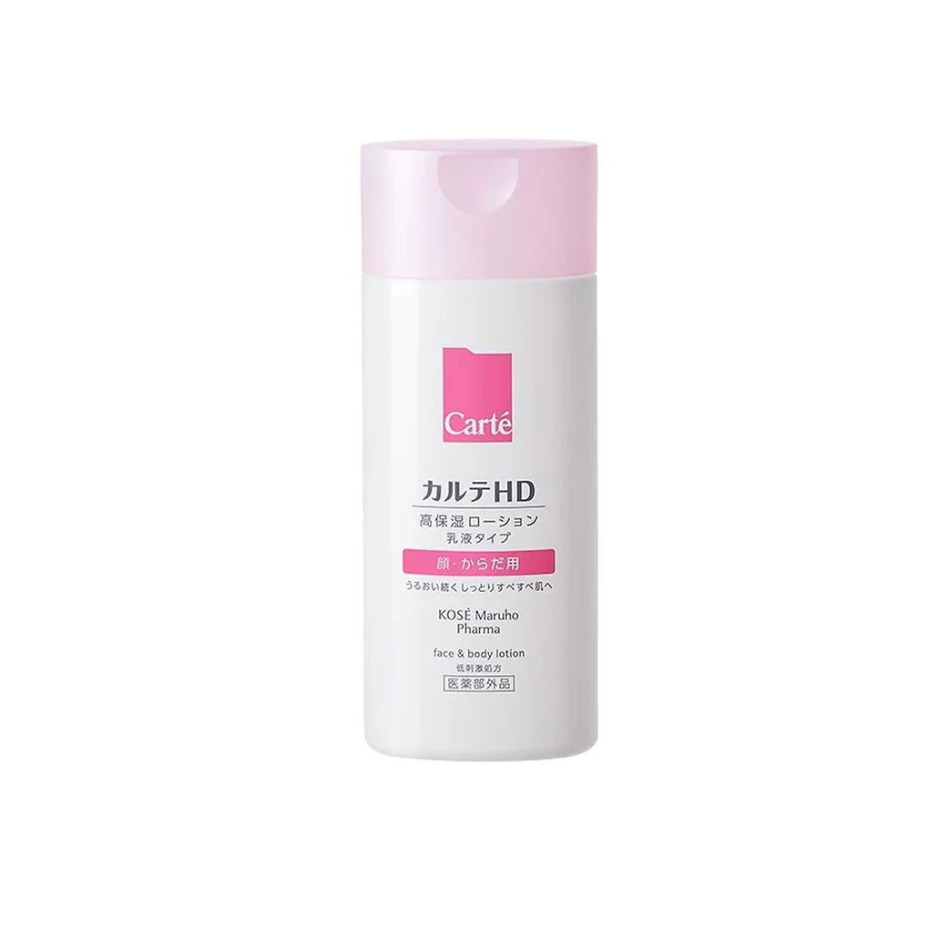 Medical Record HD Moisture Face & Body Lotion is a quasi-drug full-body moisturizer designed to provide long-lasting hydration for dry, sensitive, and irritation-prone skin.