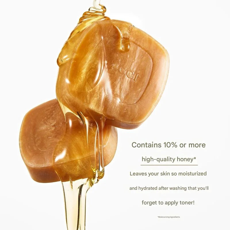 HACCI Honey Facial Washing Soap – Moisturizing Face Cleanser (80g / 120g)
