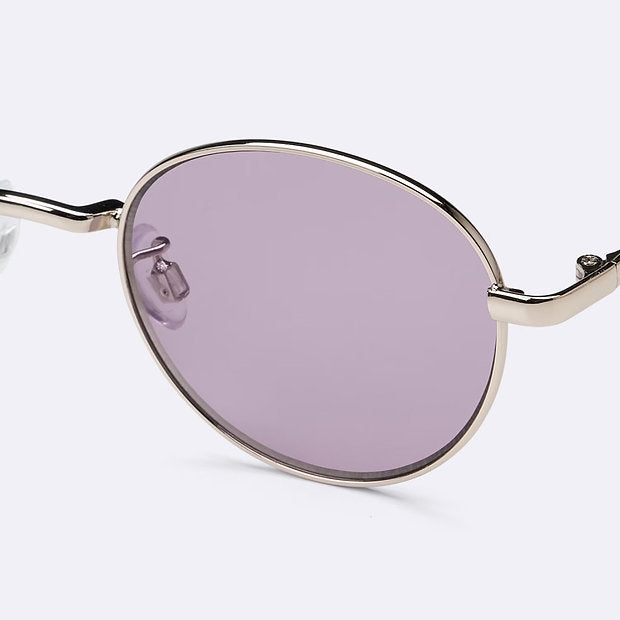 G UV Cut Round Metal Sunglasses 359118 Japan best brand