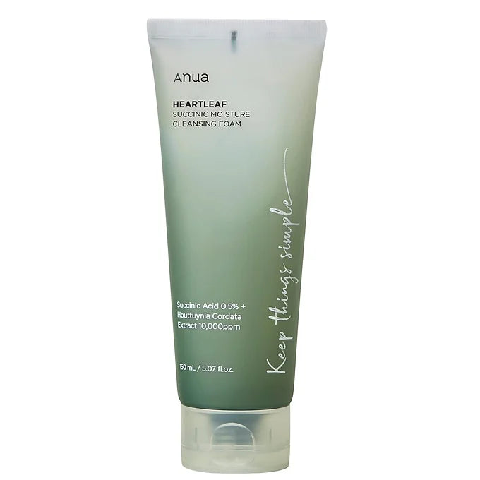 ANUA Dokudami Weakly Acidic Moisture Cleansing Foam (150 ml)