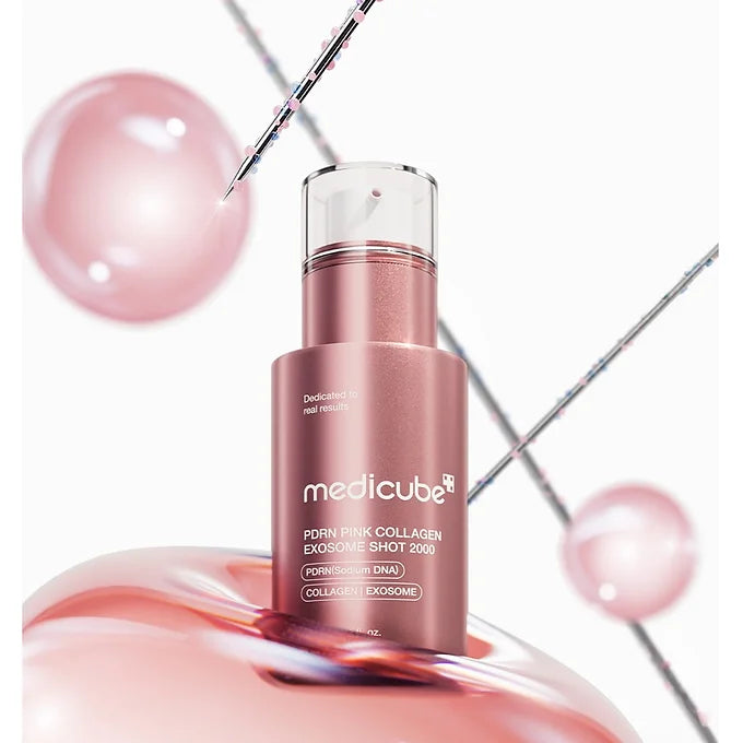 Medicube PDRN Pink Exosome Shot 2000 – Glow & Elasticity Boosting Serum (30 ml)