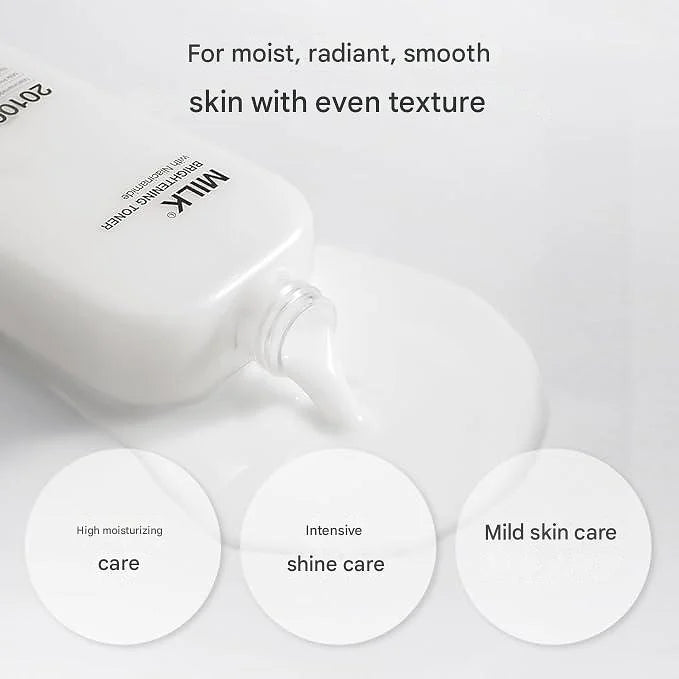 MEDIHEAL Milk Brightening Toner – 300 ml (10.1 fl oz)